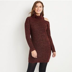 Maurice’s cutout turtleneck sweater dress size small